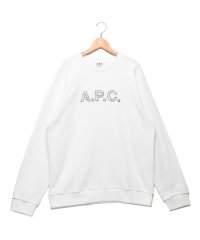 A.P.C./アーペーセー スウェットシャツ ドラゴン リバティ プルオーバー トップス ホワイト メンズ APC H27819 COFDX AAB/505700521