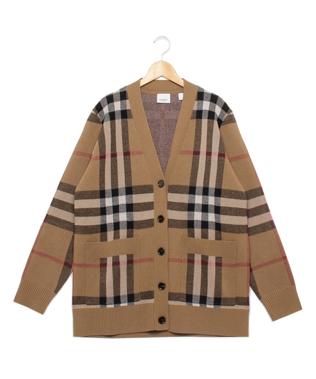 セール】バーバリー カーディガン ブラウン レディース BURBERRY