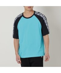 FENDI/フェンディ Tシャツ トップス FFロゴ ズッカ柄ロゴ ブルー メンズ FENDI FAF679 AN5Y F1KRV/505700916