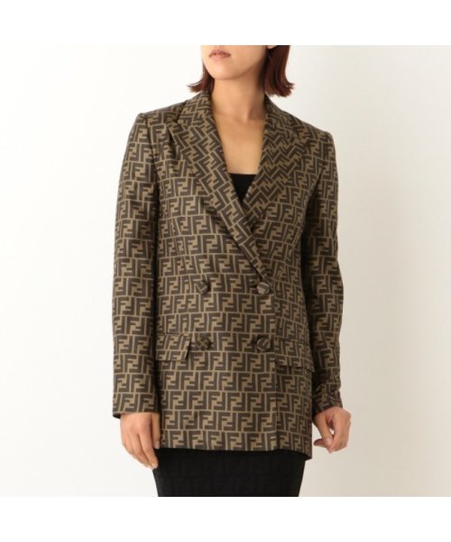 クーポン】【セール 39%OFF】フェンディ ジャケット アウター シルク 