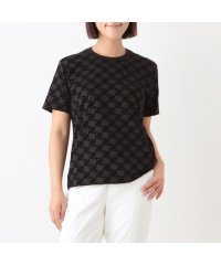 FENDI/フェンディ Tシャツ トップス ロゴ ブラック レディース FENDI FS7254 AHLU F0GME/505700923