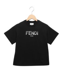 FENDI/フェンディ Tシャツ ブラック キッズ 子供服 レディース FENDI JUI137 7AJ F1L13/505700939