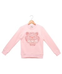 KENZO/ケンゾー ロングTシャツ ロゴ プリントT ピンク キッズ KENZO 44D/505701059