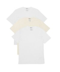 MAISON MARGIELA/メゾンマルジェラ Tシャツ パックT 半袖カットソー ホワイト ベージュ メンズ レディース Maison Margiela S50GC0673 S23973 /505701193