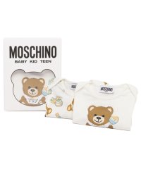 MOSCHINO/モスキーノ ロンパース ギフトセット テディベア ホワイト キッズ MOSCHINO M5Y017－LAB59 84352/505701403