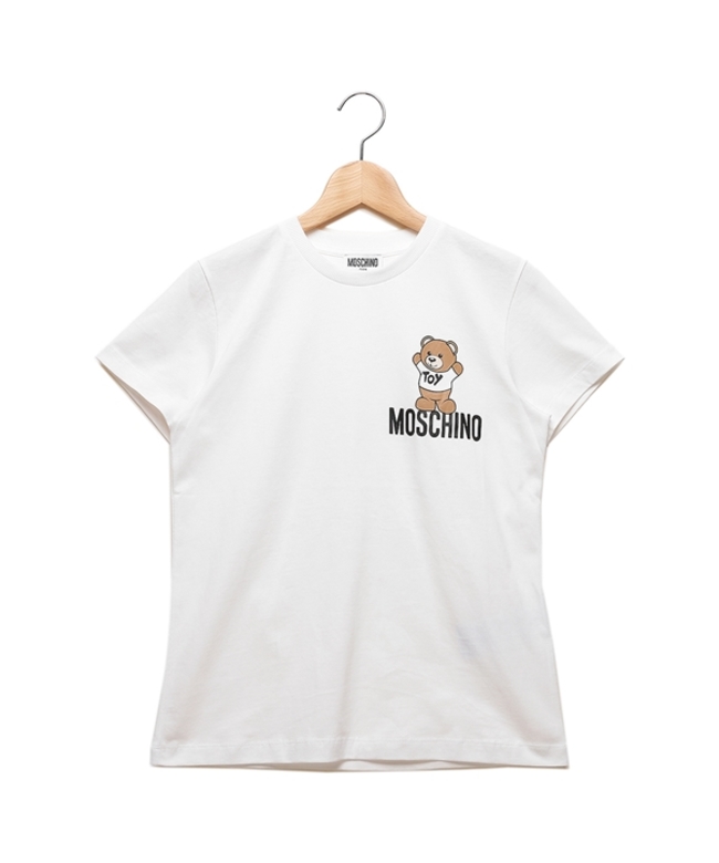 モスキーノ Tシャツ テディベア ホワイト キッズ MOSCHINO HNM03U