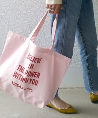 SHIPS WOMEN/【SHIPS別注】【PINK RIBBONチャリティー】TICCA:トート バッグ/505701886