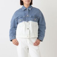 Stella McCartney/ステラ マッカートニー STELLA McCARTNEY トップス ジャケット ディップ フェーデッド デニム ブルー レディース STELLA McCARTN/505701916