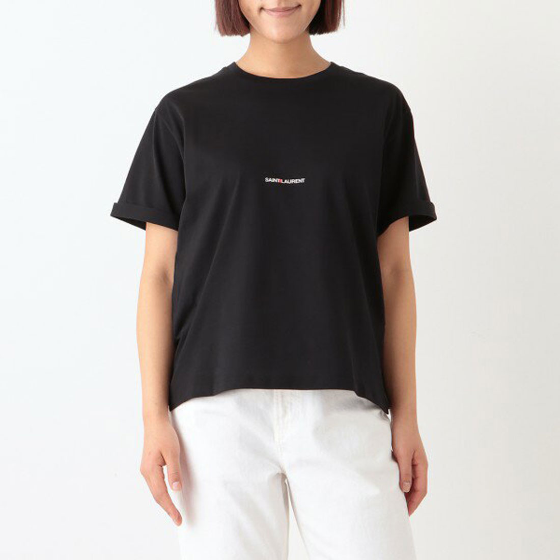 クーポン】サンローラン SAINT LAURENT Tシャツ トップス ロゴ