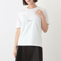 SAINT LAURENT/サンローラン SAINT LAURENT Tシャツ トップス ロゴ ホワイト レディース SAINT LAURENT PARIS 460876 YB2DQ 90/505702099