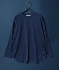ANPAS/【ANPAS】ラウンドヘム オーバーサイズ レイヤード Tシャツ 長袖T ロンT シンプル 無地/505674201
