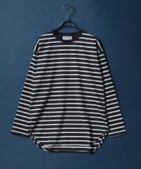 ANPAS/【ANPAS】Round Hem Oversized Layered T－shirt/ラウンドヘム オーバーサイズ レイヤード Tシャツ 長袖/505674201