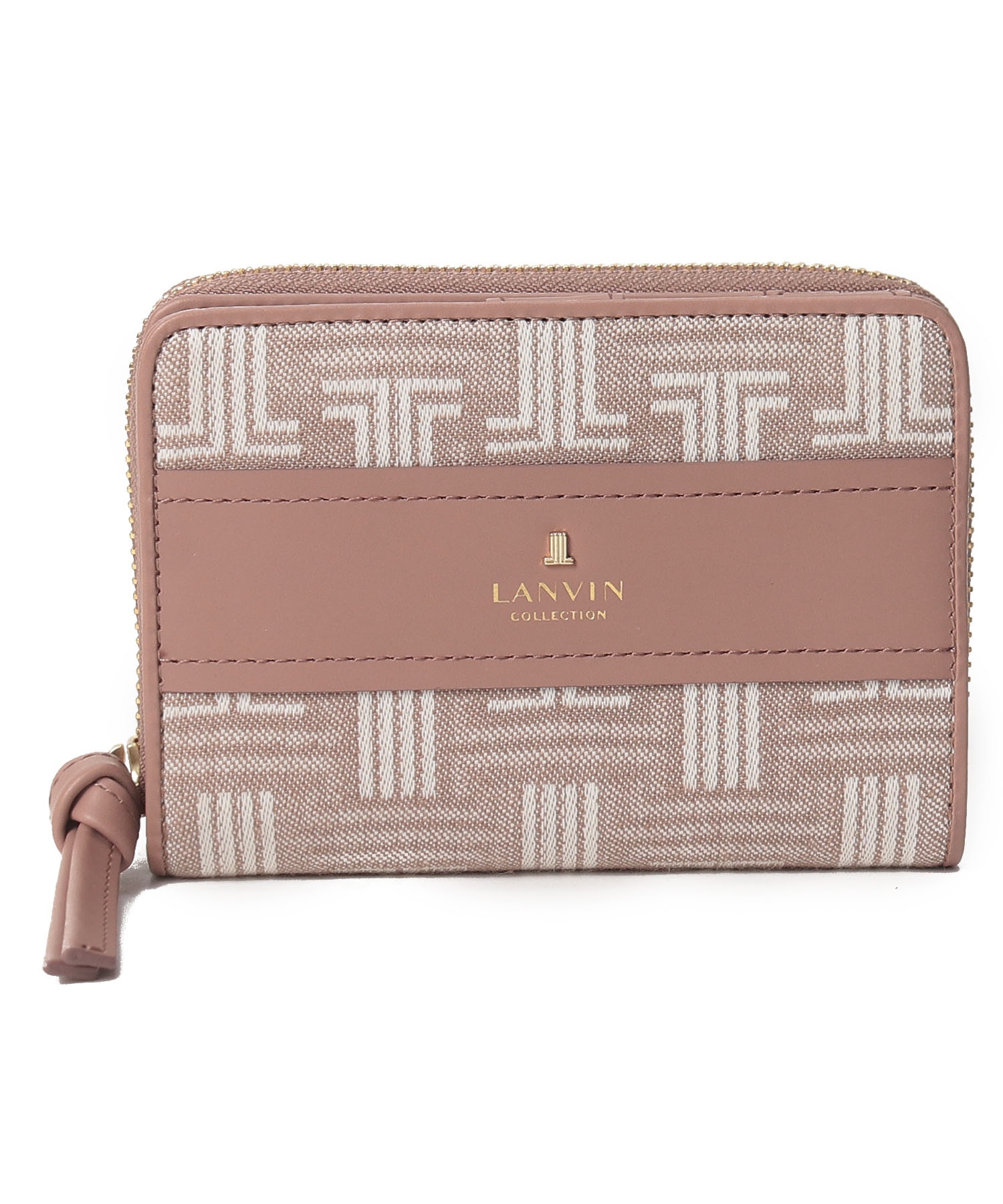 ランバン❣️新品　ラウンドファスナー折財布【ジーンＰ】　LANVIN セール】ラウンドファスナー折財布【ジーンP】(505687193