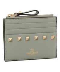 Valentino Garavani/ヴァレンティノ フラグメントケース カードケース ロックスタッズ グリーン レディース VALENTINO GARAVANI 3W2P0T35BOL W32/505700106