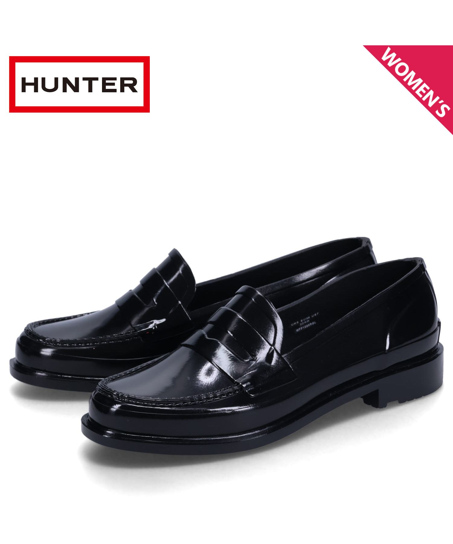 大人上品なおすすめコーデ HUNTER ハンター ハンター ペニー レインシューズ HUNTER 靴