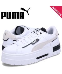 PUMA/PUMA プーマ スニーカー ウィメンズ メイズ クラッシュド レディース 厚底 W MAYZE CRASHED ホワイト 白 392495－02/505702518