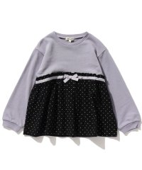 SHOO・LA・RUE(Kids) /【110－140cm】アソート異素材ドッキングスウェットプルオーバー/505704659