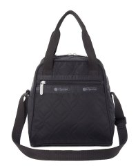 LeSportsac/N/S MINI SATCHELウェイビーデボスブラック/505661372