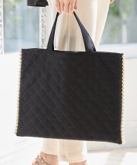 tocco closet luxe/トッコ クローゼット リュクス tocco closet luxe サイドパール付きキルティングサブバッグ/505680524