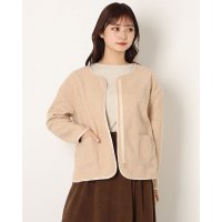 STYLEBLOCK/スタイルブロック STYLEBLOCK ショート丈ボアノーカラージャケット/505682185
