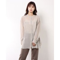 STYLEBLOCK/スタイルブロック STYLEBLOCK シアーポプリンポケット付きブラウス/505682227