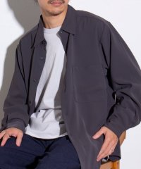 GLOSTER/【GLOSTER/グロスター】ドレープシャツ ボリューム袖 オーバーサイズシャツ レギュラーカラー/505692174