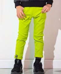 WASK/ネーム付きストレッチツイル裏起毛パンツ(100~160cm)/505692218