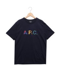 A.P.C./アーペーセー Tシャツ カットソー トップス 半袖カットソー ネイビー メンズ APC H26292 COBQX IAK/505703830