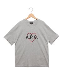 A.P.C./アーペーセー Tシャツ カットソー トップス 半袖カットソー グレー レディース APC M26118 COEIO PLA/505703834