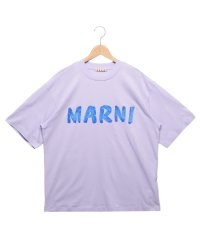 MARNI/マルニ Tシャツ カットソー ロゴ パープル レディース MARNI THJET49EPH USCS11 LOC42/505703857