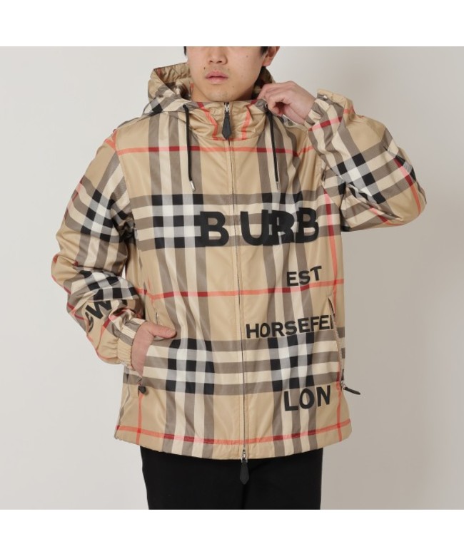 バーバリー ブルゾン スタンフォード ベージュ メンズ BURBERRY