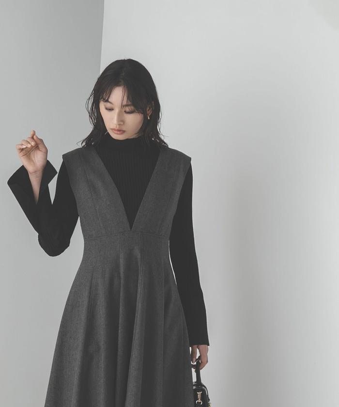 Natural Beauty Basic上品 スリーブ シアーレイヤースリーブニット | NATURAL BEAUTY BASIC