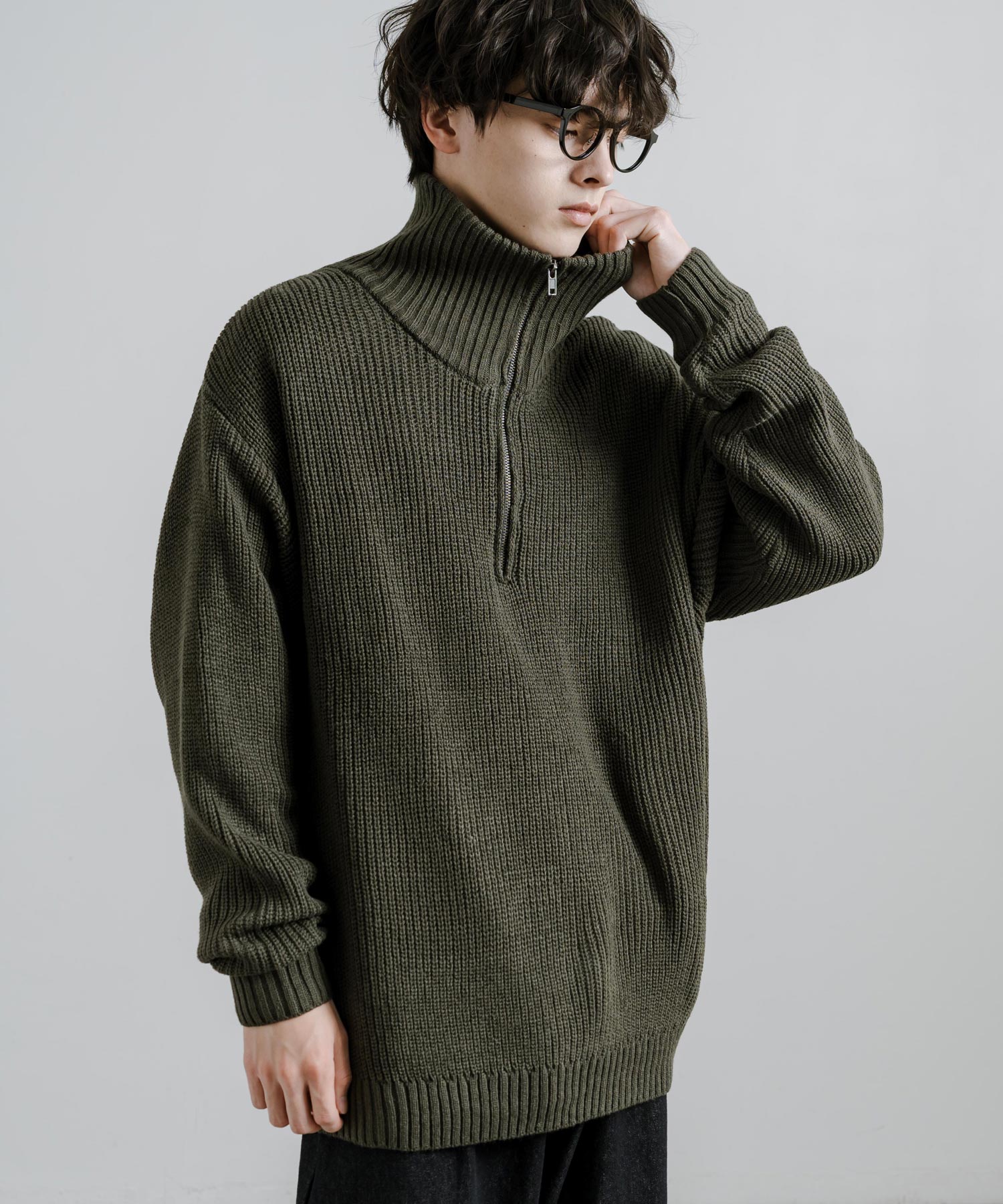 LUDLOW - ラドロー 21AW Pinecone ニット セーター 長袖 ウール