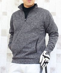 TopIsm/トップイズム TopIsm ゴルフ ハーフジップトレーナー メンズ ゴルフウェア 暖かい裏起毛 ニットフリース セーター トップス ハイネック プルオーバー ス/505708250