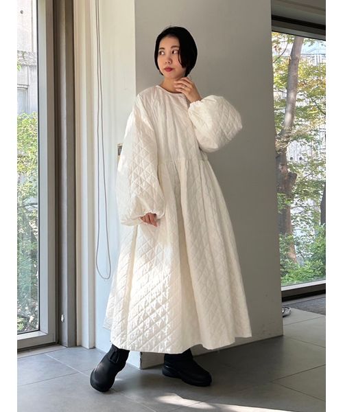 emmi atelier】金子綾 コラボキルティングコート(505708364 emmi atelier】金子綾 コラボキルティングコート(505708364