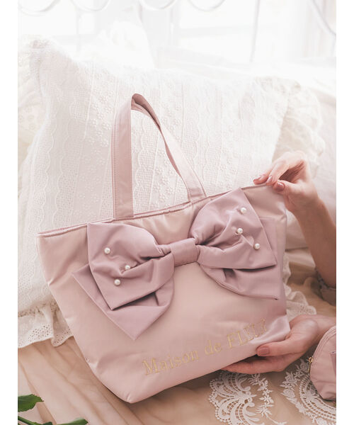 セール 40%OFF】ピンクリボント－トバッグ(505708418