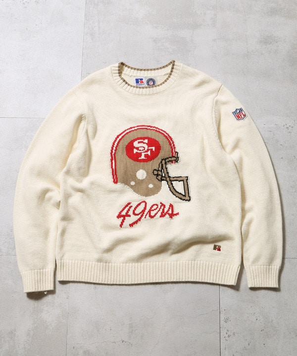 RUSSELL ATHLETIC(ラッセル アスレチック)】NFL KNIT SWEATER