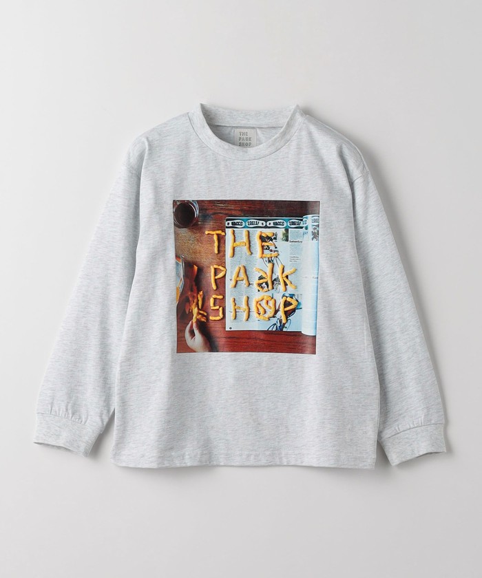 WEB限定】＜THE PARK SHOP＞3D SNACK ロングスリーブTシャツ 125cm