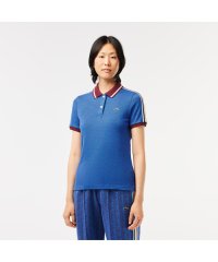 LACOSTE/モノグラムジャカードコットンニットポロシャツ/505709070