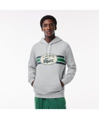 LACOSTE Mens/モノグラムレイヤードオーバルロゴスウェットフーディー/505709088