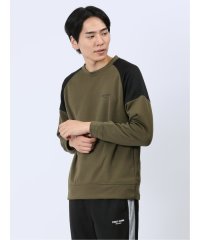 TAKA-Q/【WEB限定】ファーストダウン/FIRST DOWN 裏シャギー切替 クループルオーバー メンズ Tシャツ カットソー カジュアル インナー ビジネス ギフト /505709347