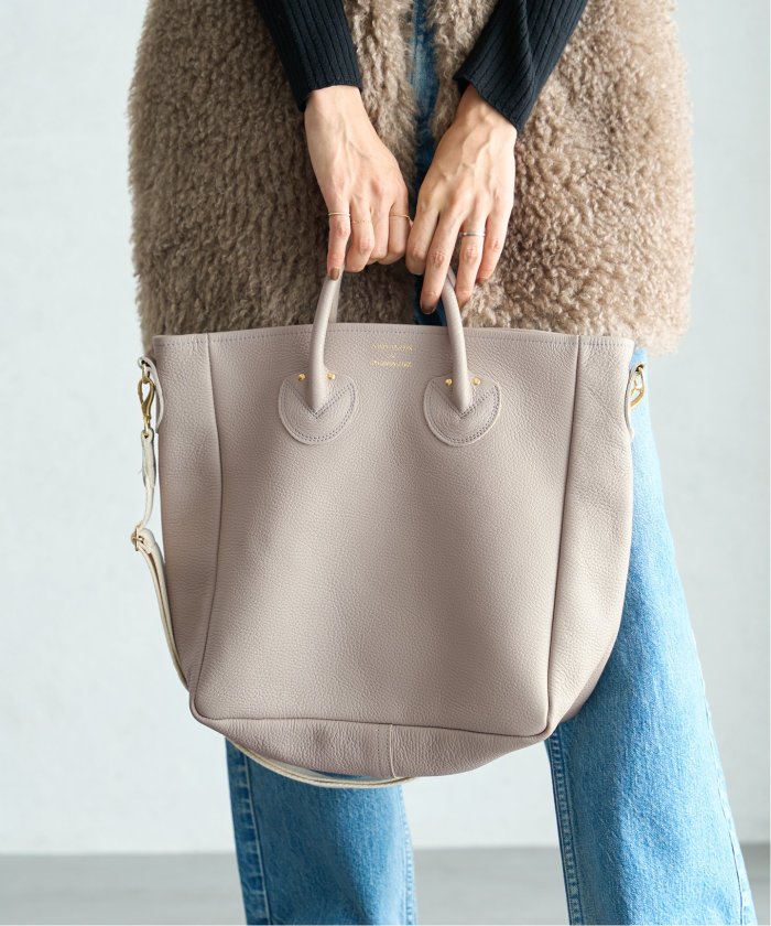 YOUNG&OLSEN/ヤングアンドオルセン】EMBOSSED LEATHER D TOTE M YOUNG&OLSEN/ヤングアンドオルセン】EMBOSSED LEATHER D TOTE M