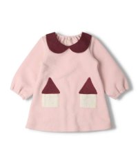 Kids Zoo/【子供服】 kid´s zoo (キッズズー) ブークレー裏起毛衿付きワンピース 80cm～130cm W60320/505709913