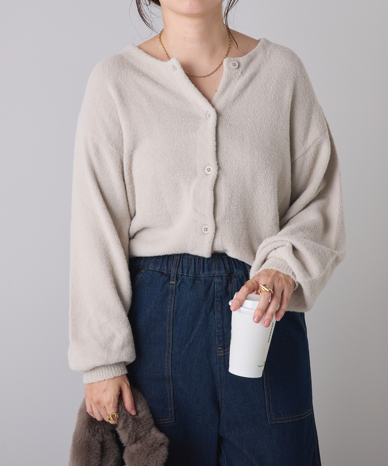 SHANTII (シャンティ)ヌバックカーディガン SHANTiiシャンティ☆鬼レア☆ムラジュン着用☆最初期ヌバック