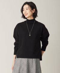 J.PRESS LADIES（LARGE SIZE）/ニードルパンチ ハイネック カットソー/505710773