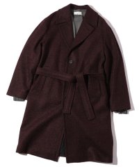 DISTINCTION MEN'S BIGI/【hevo別注】ウールネップツイードチェスターフィールドコート/505711223