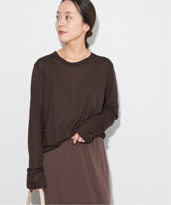 BASERANGE/ベースレンジ】LONG SLEEVE Tシャツ(505711342