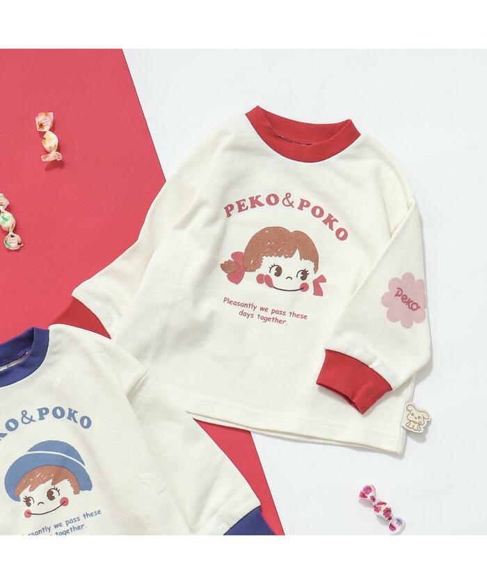 クーポン】PEKO＆POKO リンガーTシャツ(505419499) | アプレレクール