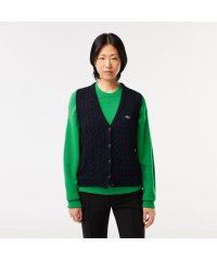 LACOSTE/ケーブルニットメランジェベスト/505711427