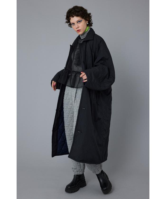 Long soutien collar coat(505711634) | ヘリンドットサイ(HeRIN.CYE ...